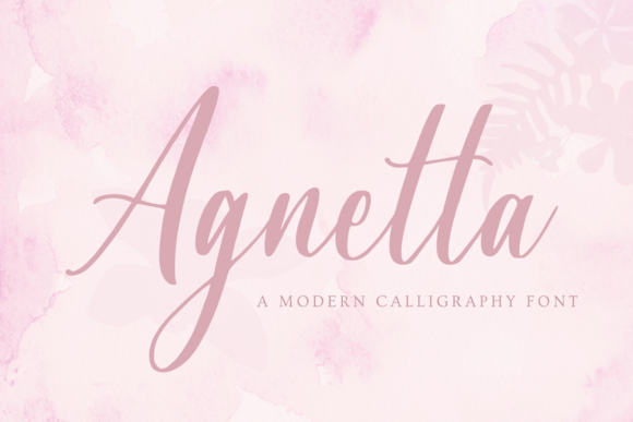 Agnetta: A Handwritten Font for Modern Web Design