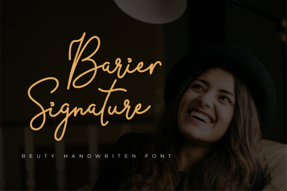 Barier Signature: A Handwritten Font for Branding