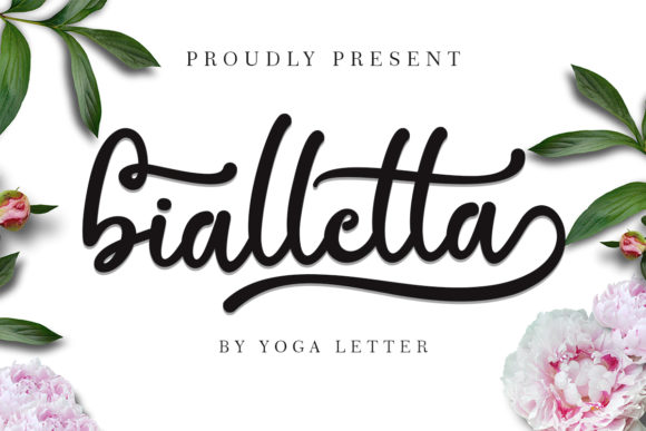 Bialletta Font: Elegant Script for Handmade Brands