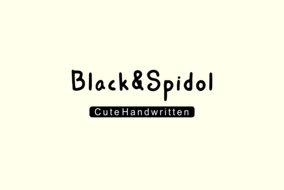 Black Spidol: The Handwritten Typeface That Elevates Campaigns