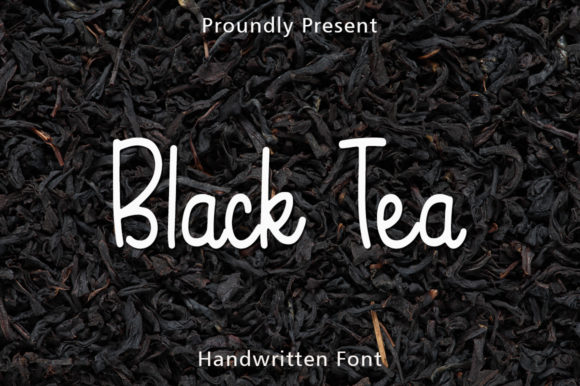 Black Tea Font: A Handwritten Typeface for Modern Web Design