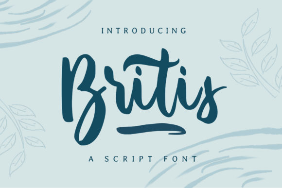 Britis: A Timeless Handwritten Font for Web Design