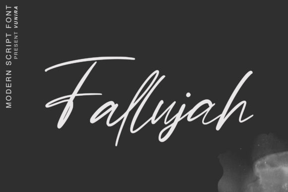 Fallujah: A Timeless Handwritten Font for Branding