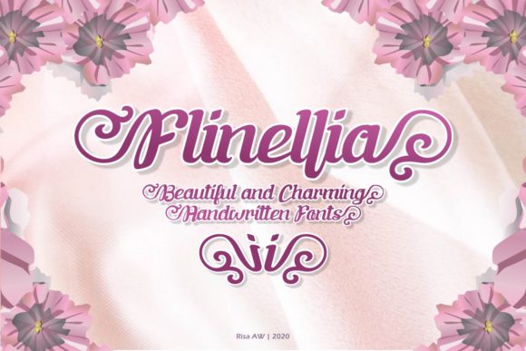 Flinellia: A Handwritten Font for Brand Identity