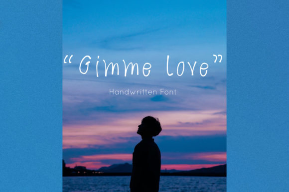 Gimme Love Font for Handmade Creators