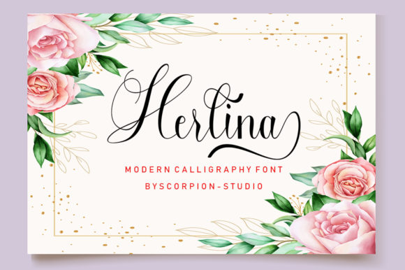 Herlina: A Handwritten Font for Polished Brands