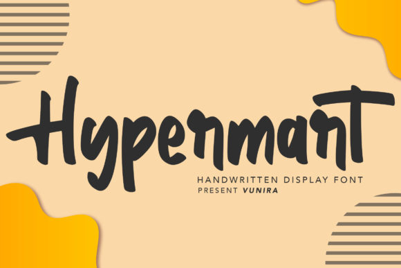 Hypermart: A Handwritten Font for Makers
