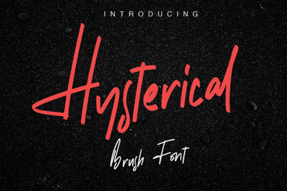 Hysterical: A Handwritten Typeface for Editorial Clarity