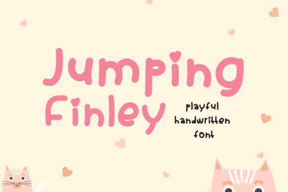 Jumping Finley: A Playful Handwritten Font for Modern Brands