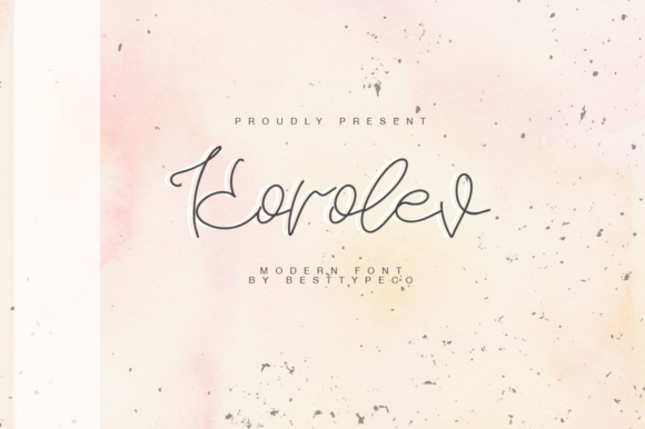 Korolev: A Timeless Script Font for Editorial Design