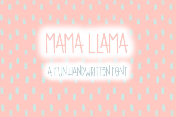 Mama Llama Font Review for Web Designers