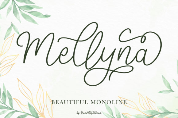 Mellyna: A Handwritten Font for Digital Branding