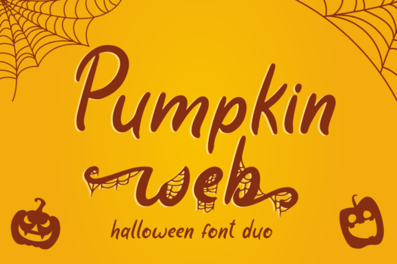 Pumpkin Web: A Handwritten Font for Makers