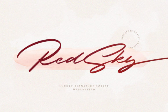 RedSky Font: Elevate Your Brand with Elegant Script