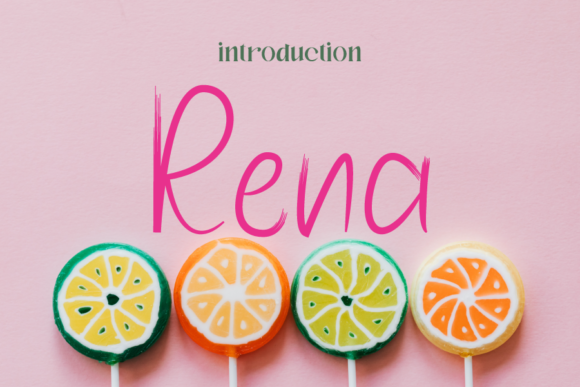 Rena: The Perfect Handwritten Font for Crafters