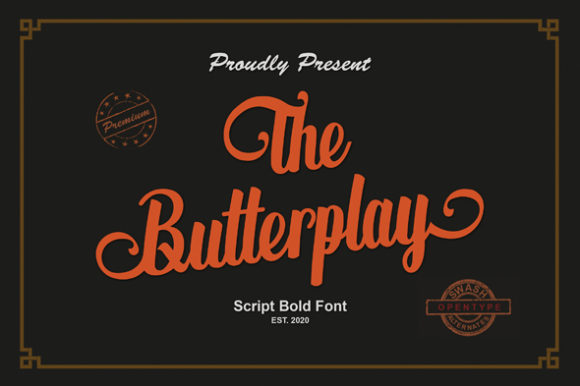 The Butterplay: A Handwritten Font for Editorial Design