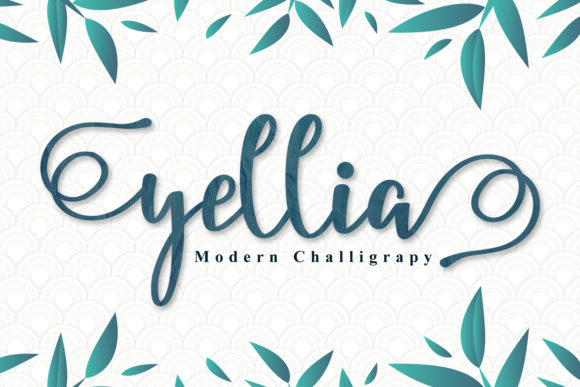 Yellia: An Elegant Script Font for Web Design